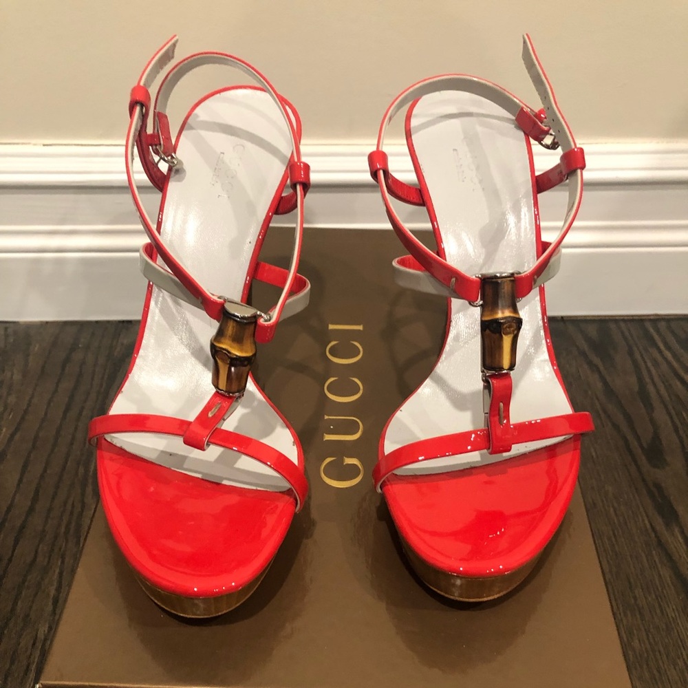 Gucci shoes worn once like brand new